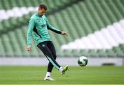 4 September 2025; Kasey McAteer during a Republic of Ireland training session at the Aviva Stadium in Dublin. Photo by Stephen McCarthy/Sportsfile