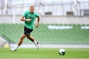 4 September 2025; Killian Phillips during a Republic of Ireland training session at the Aviva Stadium in Dublin. Photo by Stephen McCarthy/Sportsfile