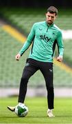 4 September 2025; Finn Azaz during a Republic of Ireland training session at the Aviva Stadium in Dublin. Photo by Stephen McCarthy/Sportsfile