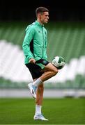 4 September 2025; Johnny Kenny during a Republic of Ireland training session at the Aviva Stadium in Dublin. Photo by Stephen McCarthy/Sportsfile