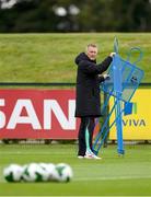 5 September 2025; Head coach Heimir Hallgrimsson during a Republic of Ireland training session at the FAI National Training Centre in Abbotstown, Dublin. Photo by Stephen McCarthy/Sportsfile