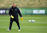 5 September 2025; Head coach Heimir Hallgrimsson during a Republic of Ireland training session at the FAI National Training Centre in Abbotstown, Dublin. Photo by Stephen McCarthy/Sportsfile