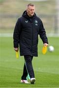5 September 2025; Head coach Heimir Hallgrimsson during a Republic of Ireland training session at the FAI National Training Centre in Abbotstown, Dublin. Photo by Stephen McCarthy/Sportsfile