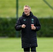 5 September 2025; Head coach Heimir Hallgrimsson during a Republic of Ireland training session at the FAI National Training Centre in Abbotstown, Dublin. Photo by Stephen McCarthy/Sportsfile