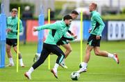 5 September 2025; Mikey Johnston during a Republic of Ireland training session at the FAI National Training Centre in Abbotstown, Dublin. Photo by Stephen McCarthy/Sportsfile