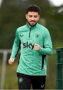 5 September 2025; Mikey Johnston during a Republic of Ireland training session at the FAI National Training Centre in Abbotstown, Dublin. Photo by Stephen McCarthy/Sportsfile