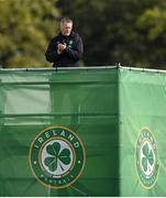 5 September 2025; Head coach Heimir Hallgrimsson during a Republic of Ireland training session at the FAI National Training Centre in Abbotstown, Dublin. Photo by Stephen McCarthy/Sportsfile