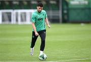 5 September 2025; Mikey Johnston during a Republic of Ireland training session at the FAI National Training Centre in Abbotstown, Dublin. Photo by Stephen McCarthy/Sportsfile