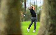 5 September 2025; Brooks Koepka of USA watches his shot from the 10th fairway during day two of the Amgen Irish Open Golf Championship 2025 at The K Club in Straffan, Kildare. Photo by Ramsey Cardy/Sportsfile