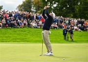 5 September 2025; Rory McIlroy of Northern Ireland reacts to a missed putt on the 12th green during day two of the Amgen Irish Open Golf Championship 2025 at The K Club in Straffan, Kildare. Photo by Ramsey Cardy/Sportsfile