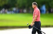 5 September 2025; Padraig Harrington of Ireland after finishing his round during day two of the Amgen Irish Open Golf Championship 2025 at The K Club in Straffan, Kildare. Photo by Ramsey Cardy/Sportsfile