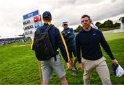 5 September 2025; Rory McIlroy of Northern Ireland after finishing his round on the 18th green during day two of the Amgen Irish Open Golf Championship 2025 at The K Club in Straffan, Kildare. Photo by Ramsey Cardy/Sportsfile