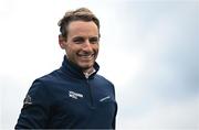 5 September 2025; Joakim Lagergren of Sweden after finishing his round on the 18th green during day two of the Amgen Irish Open Golf Championship 2025 at The K Club in Straffan, Kildare. Photo by Seb Daly/Sportsfile