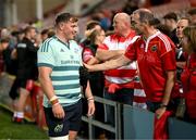 5 September 2025; Josh Wycherley of Munster after the pre-season friendly match between Gloucester and Munster at Kingsholm Stadium in Gloucester, England. Photo by Patrick Khachfe/Sportsfile