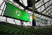 6 September 2025; A general view before the FIFA World Cup 2026 Group F qualifying match between Republic of Ireland and Hungary at the Aviva Stadium in Dublin. Photo by David Fitzgerald/Sportsfile