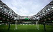 6 September 2025; (EDITOR'S NOTE: This image was created using a starburst filter) A general view of the stadium before the FIFA World Cup 2026 Group F qualifying match between Republic of Ireland and Hungary at the Aviva Stadium in Dublin. Photo by Seb Daly/Sportsfile