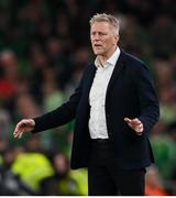 6 September 2025; Republic of Ireland head coach Heimir Hallgrimsson during the FIFA World Cup 2026 Group F qualifying match between Republic of Ireland and Hungary at the Aviva Stadium in Dublin. Photo by Stephen McCarthy/Sportsfile