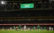6 September 2025; A general view showing the attendance of 50,127 supporters during the FIFA World Cup 2026 Group F qualifying match between Republic of Ireland and Hungary at the Aviva Stadium in Dublin. Photo by Ben McShane/Sportsfile