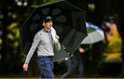 7 September 2025; Tom McKibbin of Northern Ireland walks down the 10th fairway during the final round of the Amgen Irish Open Golf Championship 2025 at The K Club in Straffan, Kildare. Photo by Ramsey Cardy/Sportsfile