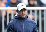 7 September 2025; Rory McIlroy of Northern Ireland on the first tee box during the final round of the Amgen Irish Open Golf Championship 2025 at The K Club in Straffan, Kildare. Photo by Sam Barnes/Sportsfile