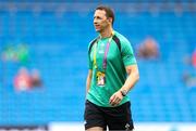7 September 2025; Ireland head coach Scott Bemand before the Women's Rugby World Cup 2025 Pool C match between New Zealand and Ireland at Brighton and Hove Community Stadium in Falmer, England. Photo by Harry Murphy/Sportsfile
