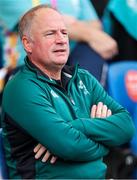7 September 2025; IRFU performance director David Humphreys in attendance during the Women's Rugby World Cup 2025 Pool C match between New Zealand and Ireland at Brighton and Hove Community Stadium in Falmer, England. Photo by Harry Murphy/Sportsfile