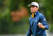 7 September 2025; Rafa Cabrera Bello of Spain after putting on the 11th green during the final round of the Amgen Irish Open Golf Championship 2025 at The K Club in Straffan, Kildare. Photo by Ramsey Cardy/Sportsfile