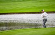 7 September 2025; Rory McIlroy of Northern Ireland plays from the rough at the 15th hole during the final round of the Amgen Irish Open Golf Championship 2025 at The K Club in Straffan, Kildare. Photo by Ramsey Cardy/Sportsfile