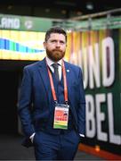 6 September 2025; FAI operations manager Sean McDonnell before the FIFA World Cup 2026 Group F qualifying match between Republic of Ireland and Hungary at the Aviva Stadium in Dublin. Photo by Stephen McCarthy/Sportsfile