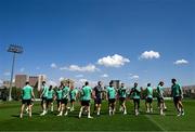 8 September 2025; Players during a Republic of Ireland training session at the AFF Technical Center Academy in Yerevan, Armenia. Photo by Stephen McCarthy/Sportsfile