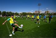 8 September 2025; Josh Cullen during a Republic of Ireland training session at the AFF Technical Center Academy in Yerevan, Armenia. Photo by Stephen McCarthy/Sportsfile