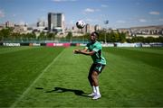 8 September 2025; Chiedozie Ogbene during a Republic of Ireland training session at the AFF Technical Center Academy in Yerevan, Armenia. Photo by Stephen McCarthy/Sportsfile