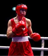 9 September 2025; Aneta Rygielska of Poland during their Women's 60kg Round of 16 bout against Jajaira Gonzalez of United States during the World Boxing Championships 2025 at M&S Bank Arena in Liverpool, England. Photo by Ben McShane/Sportsfile