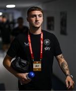 9 September 2025; Jack Taylor of Republic of Ireland arrives before the FIFA World Cup 2026 Group F qualifying match between Armenia and Republic of Ireland at Vazgen Sargsyan Republican Stadium in Yerevan, Armenia. Photo by Stephen McCarthy/Sportsfile