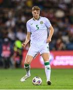 9 September 2025; Jake O'Brien of Republic of Ireland during the FIFA World Cup 2026 Group F qualifying match between Armenia and Republic of Ireland at Vazgen Sargsyan Republican Stadium in Yerevan, Armenia. Photo by Stephen McCarthy/Sportsfile