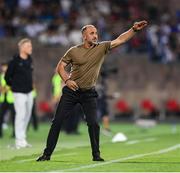 9 September 2025; Armenia head coach Iegishe Melikian during the FIFA World Cup 2026 Group F qualifying match between Armenia and Republic of Ireland at Vazgen Sargsyan Republican Stadium in Yerevan, Armenia. Photo by Stephen McCarthy/Sportsfile