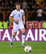 9 September 2025; Evan Ferguson of Republic of Ireland during the FIFA World Cup 2026 Group F qualifying match between Armenia and Republic of Ireland at Vazgen Sargsyan Republican Stadium in Yerevan, Armenia. Photo by Stephen McCarthy/Sportsfile