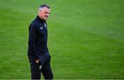 9 September 2025; Republic of Ireland manager Jim Crawford before the UEFA European U21 Championship qualifying match between Republic of Ireland and Andorra at Tallaght Stadium in Dublin. Photo by Ramsey Cardy/Sportsfile