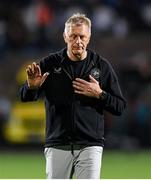 9 September 2025; Republic of Ireland head coach Heimir Hallgrimsson after the FIFA World Cup 2026 Group F qualifying match between Armenia and Republic of Ireland at Vazgen Sargsyan Republican Stadium in Yerevan, Armenia. Photo by Stephen McCarthy/Sportsfile
