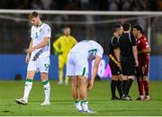9 September 2025; Jake O'Brien of Republic of Ireland after the FIFA World Cup 2026 Group F qualifying match between Armenia and Republic of Ireland at Vazgen Sargsyan Republican Stadium in Yerevan, Armenia. Photo by Stephen McCarthy/Sportsfile
