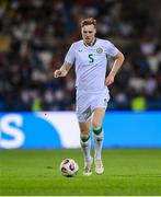 9 September 2025; Jake O'Brien of Republic of Ireland during the FIFA World Cup 2026 Group F qualifying match between Armenia and Republic of Ireland at Vazgen Sargsyan Republican Stadium in Yerevan, Armenia. Photo by Stephen McCarthy/Sportsfile