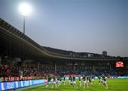 9 September 2025; Republic of Ireland players warm up before the FIFA World Cup 2026 Group F qualifying match between Armenia and Republic of Ireland at Vazgen Sargsyan Republican Stadium in Yerevan, Armenia. Photo by Stephen McCarthy/Sportsfile