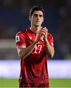 9 September 2025; Grant-Leon Ranos of Armenia after the FIFA World Cup 2026 Group F qualifying match between Armenia and Republic of Ireland at Vazgen Sargsyan Republican Stadium in Yerevan, Armenia. Photo by Stephen McCarthy/Sportsfile