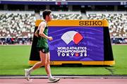 12 September 2025; Oisin Lane of Ireland during the official open training session ahead of the World Athletics Championships Tokyo 2025 at Japan National Stadium in Tokyo, Japan. Photo by Sam Barnes/Sportsfile