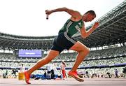 12 September 2025; Jack Raftery of Ireland during the official open training session ahead of the World Athletics Championships Tokyo 2025 at Japan National Stadium in Tokyo, Japan. Photo by Sam Barnes/Sportsfile