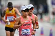 13 September 2025; Hayato Katsuki of Japan competing in the men's 35 kilometres race walk during day one of the World Athletics Championships Tokyo 2025 at Japan National Stadium in Tokyo, Japan. Photo by Sam Barnes/Sportsfile