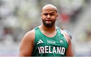 13 September 2025; Eric Favors of Ireland competing in the men's shot put qualification during day one of the World Athletics Championships Tokyo 2025 at Japan National Stadium in Tokyo, Japan. Photo by Sam Barnes/Sportsfile