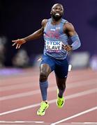 13 September 2025; Romell Glave of Great Britain competes in the men's 100m heats during day one of the World Athletics Championships Tokyo 2025 at Japan National Stadium in Tokyo, Japan. Photo by Sam Barnes/Sportsfile