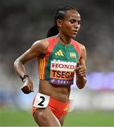 13 September 2025; Gudaf Tsegay of Ethiopia competing in the women's 10,000m final during day one of the World Athletics Championships Tokyo 2025 at Japan National Stadium in Tokyo, Japan. Photo by Sam Barnes/Sportsfile
