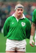 13 November 1993; Gary Halpin, Ireland. International Friendly, Ireland v Romania, Lansdowne Road, Dublin. Picture Credit: David Maher / SPORTSFILE
